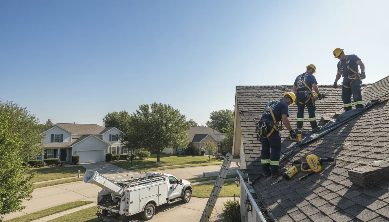 Emergency Roof Repair in Preemption, IL near me